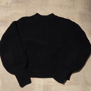 Elegant Black Women's Turtleneck Sweater
